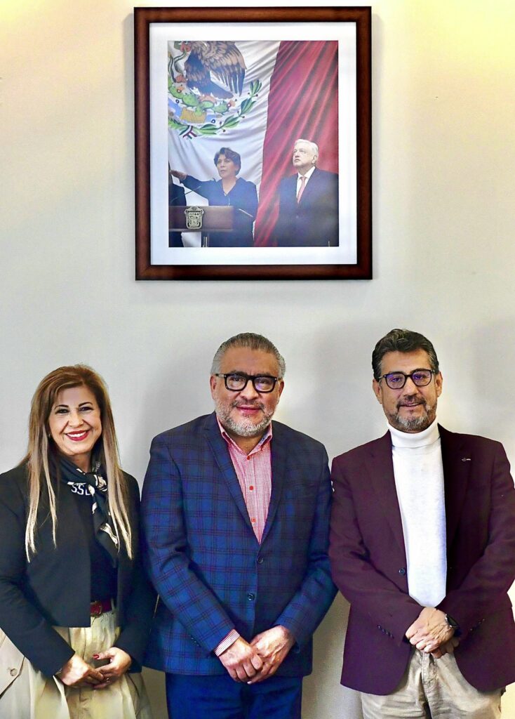 Se reúne el secretario Horacio Duarte con alcaldes de Teoloyucan y Cuautitlán