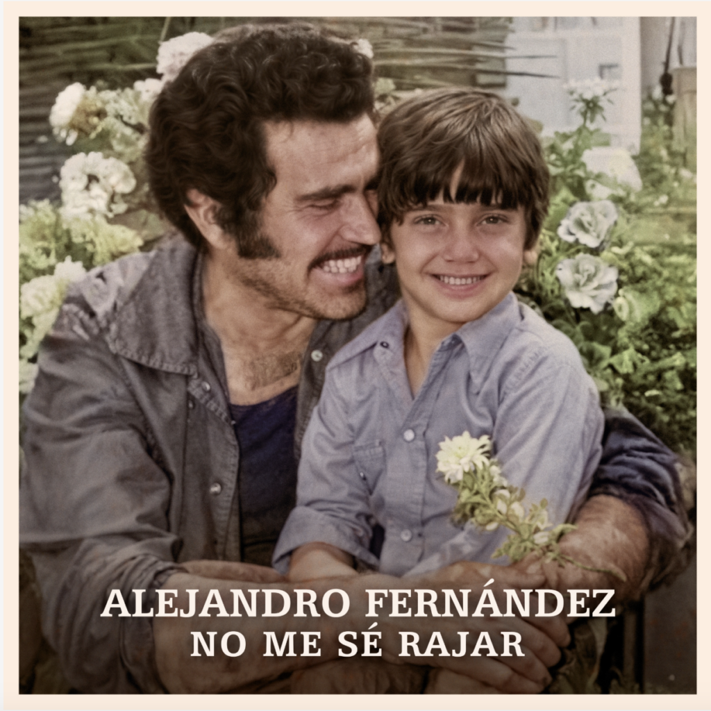 “No me sé rajar” de Alejandro Fernández alcanza el #1