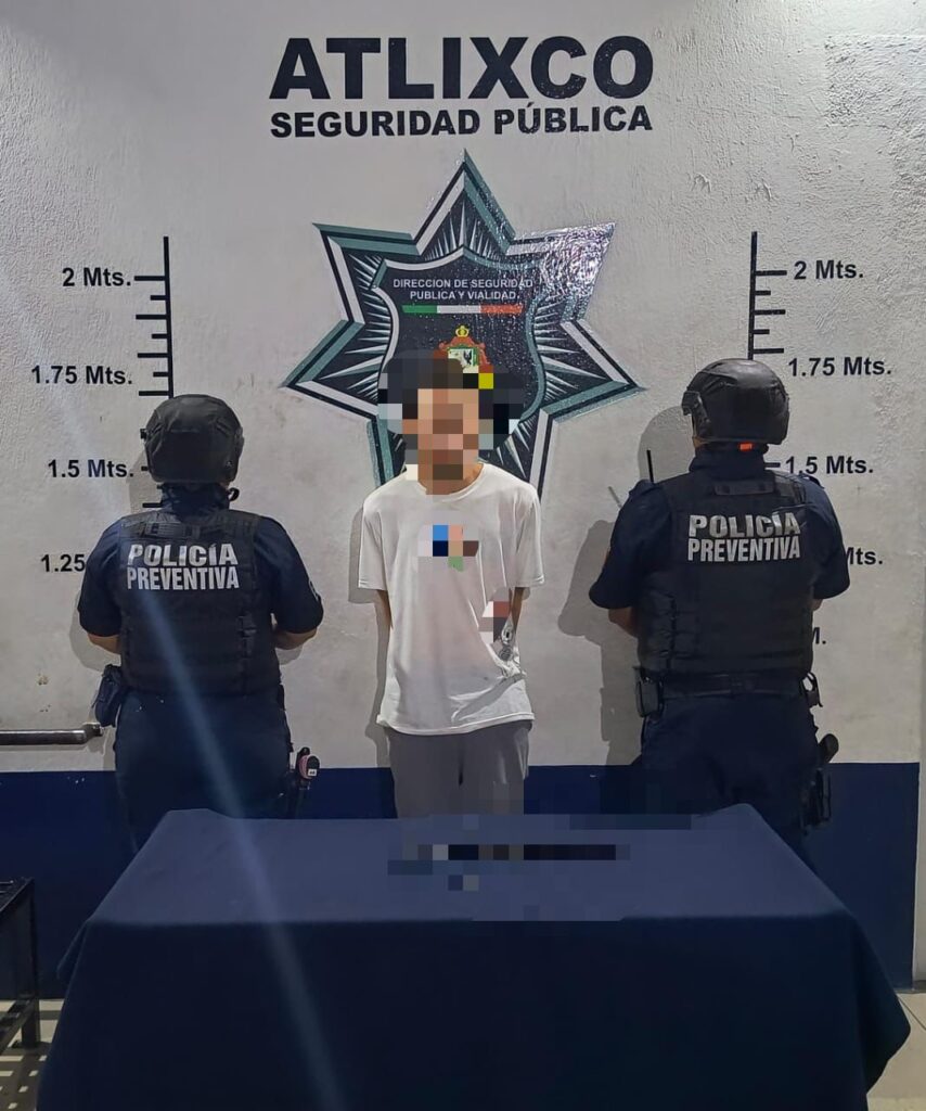 En Atlixco detuvieron a “Huicho” por robar autos