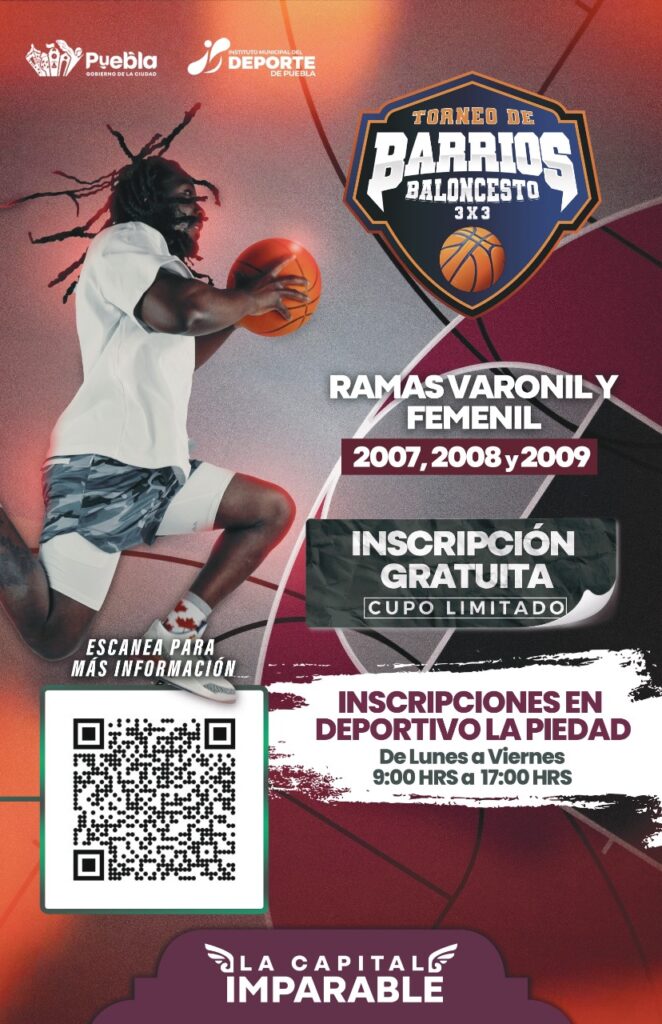 Anuncian Torneo de Barrios de Baloncesto 3×3