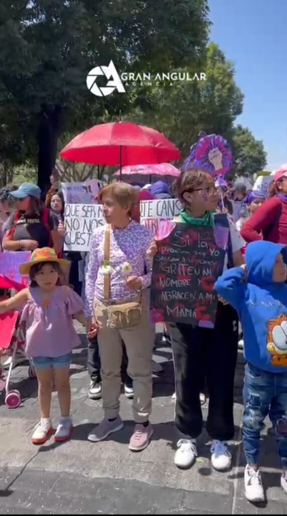 8M Puebla: Entre exigencias de justicia para Cecilia Monzón y vandalismo en instalaciones de Ruta y Analco