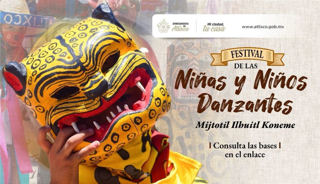 En Atlixco realizarán el Festival de los Niños Danzantes