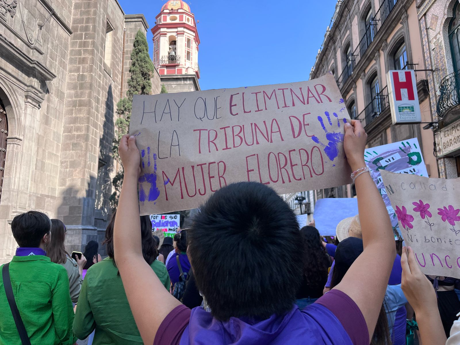 Miles de mujeres salieron a las calles en Puebla este 8M - Desde Puebla