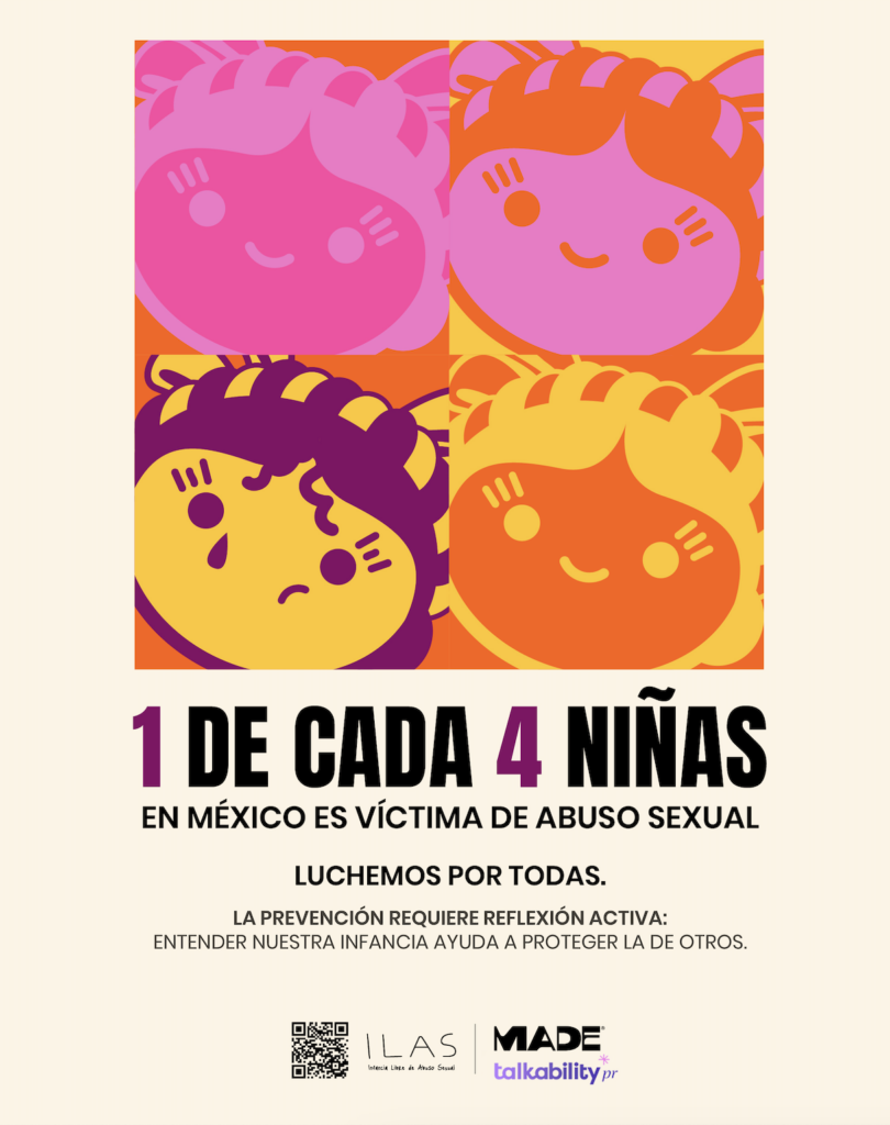 Una de cada 4 niñas en México sufre abuso sexual