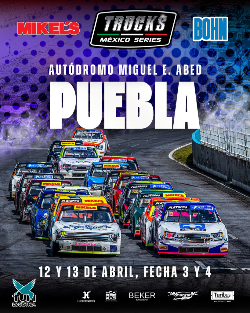 Trucks México Series, llega a Puebla con el round 3 y 4 de la temporada 2025