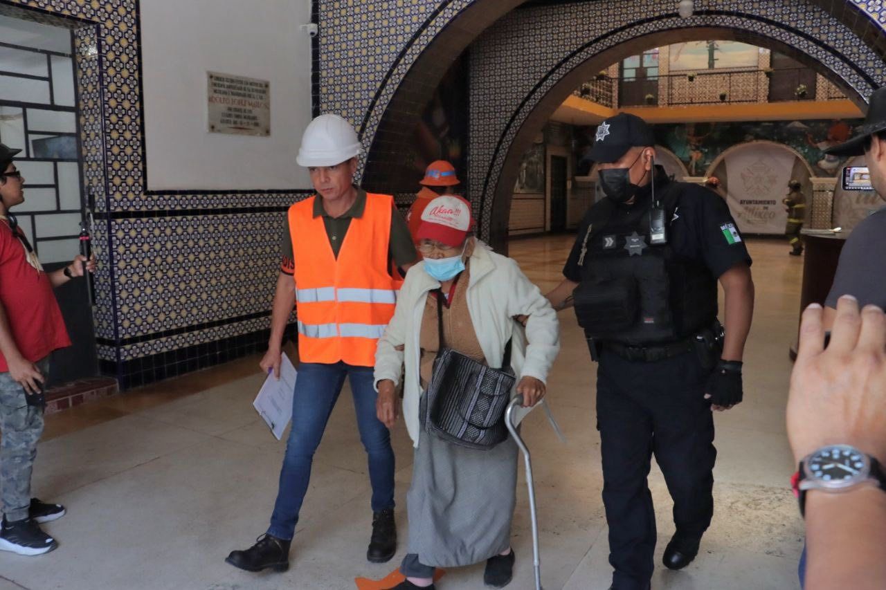 Gran participación en el simulacro de sismo, reporta Atlixco - Desde Puebla