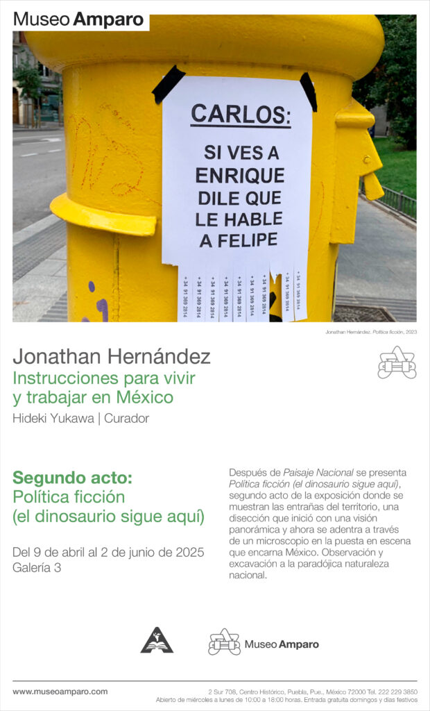 Jonathan Hernández: Instrucciones para vivir y trabajar en México