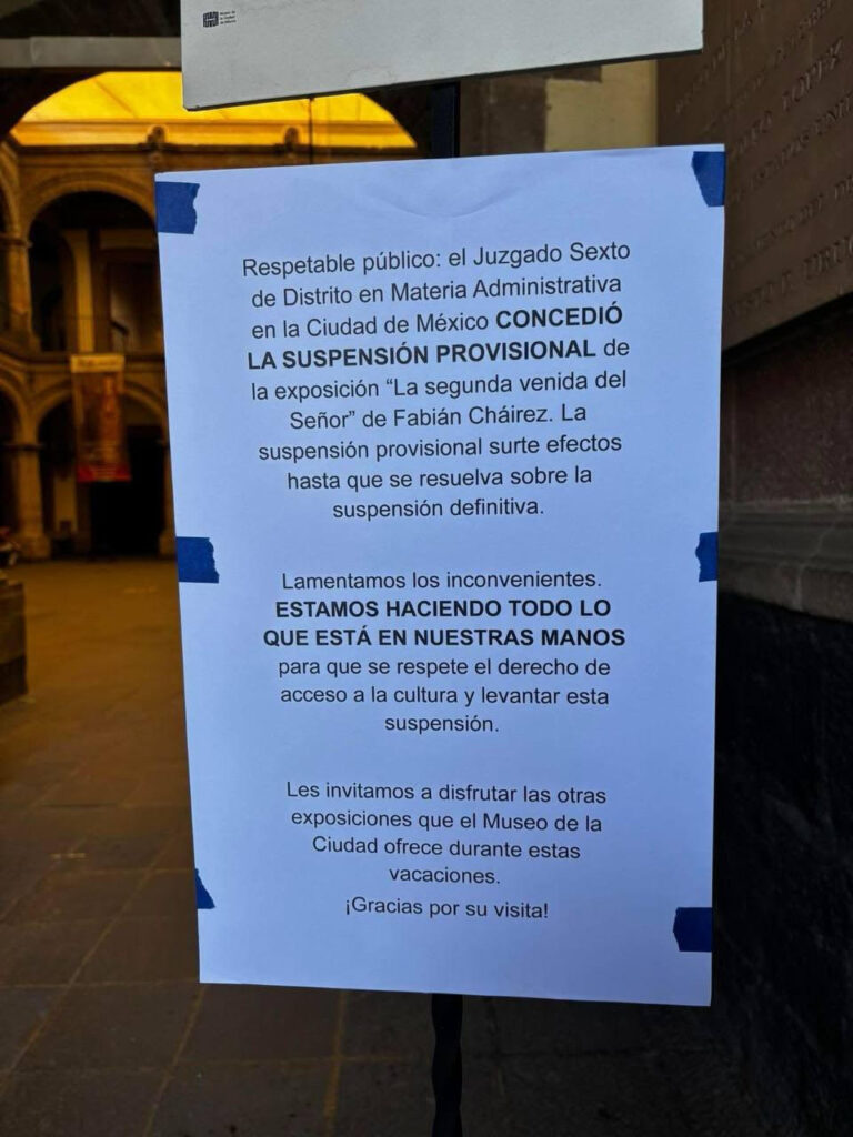 La justicia vuelve a dar la razón a Abogados Cristianos y ordena de nuevo la suspensión de la obra blasfema “La Segunda Venida del Señor” en Ciudad de México