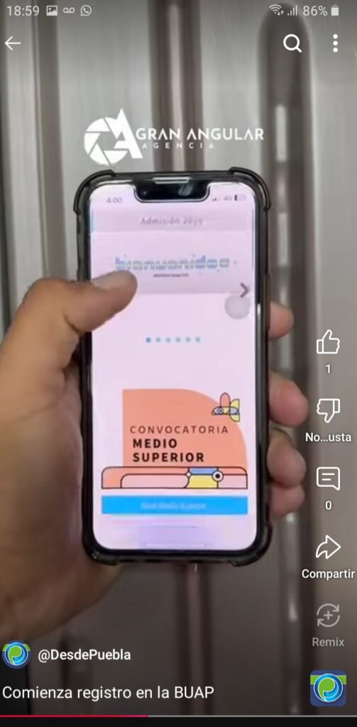 Video: Comienza registro para ingresar a la BUAP