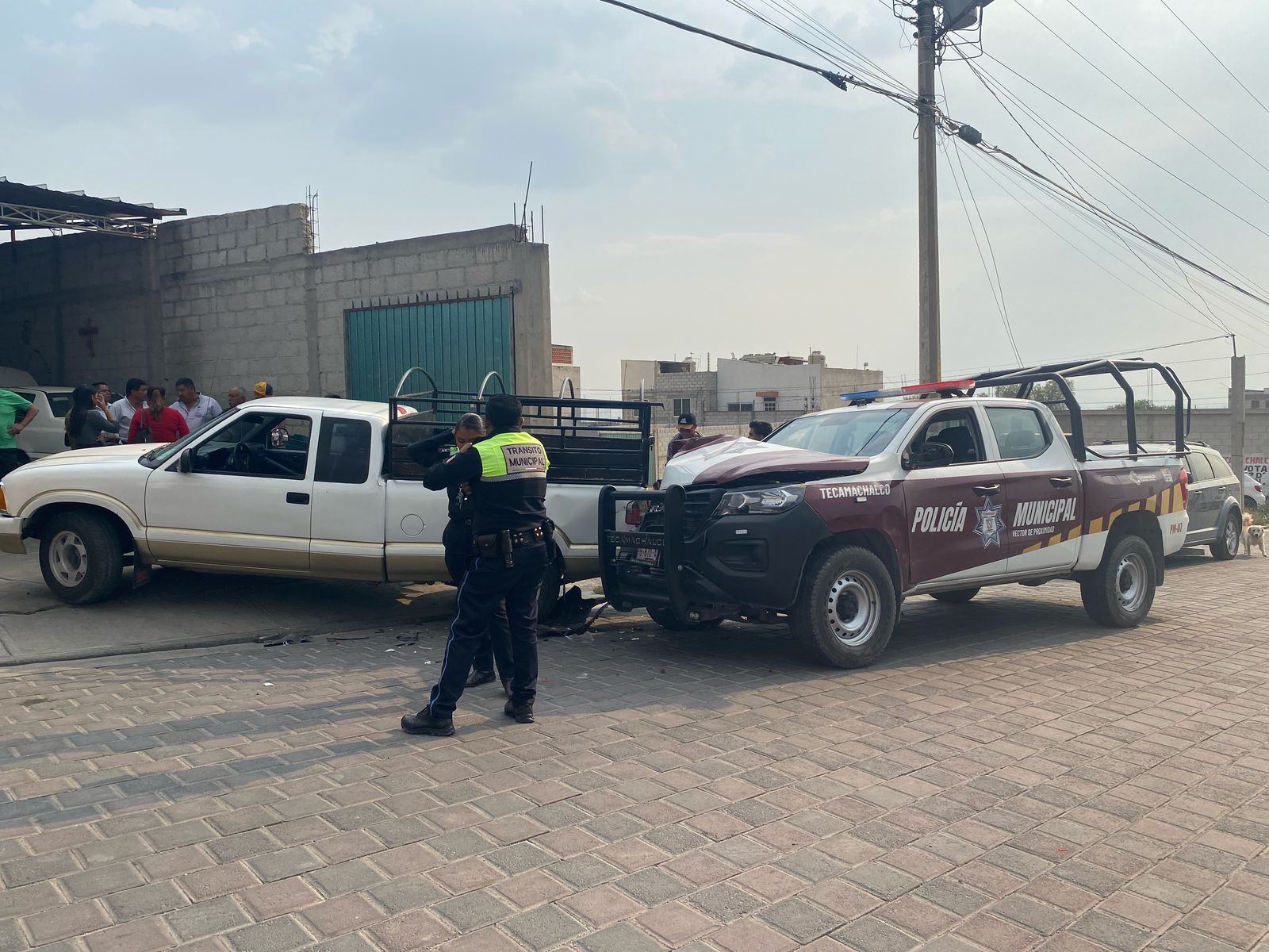 Choque entre patrulla y camioneta deja 4 lesionados en Tecamachalco ...