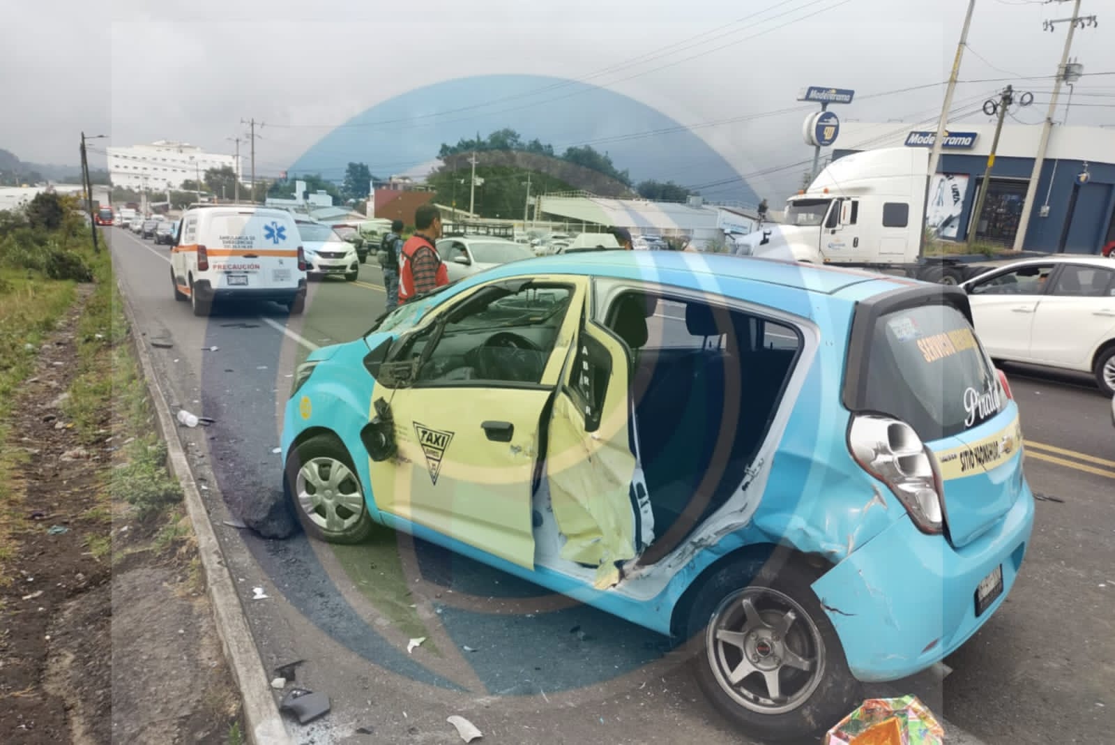 Accidente en Teziutlán dejó mujer muerta y cinco heridos - Desde Puebla