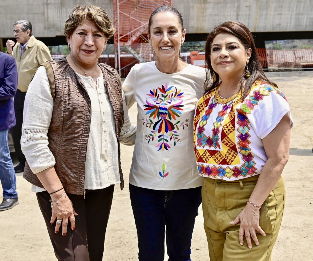 Supervisan Sheinbaum, Gómez y Brugada el tramo Observatorio del tren “El Insurgente”