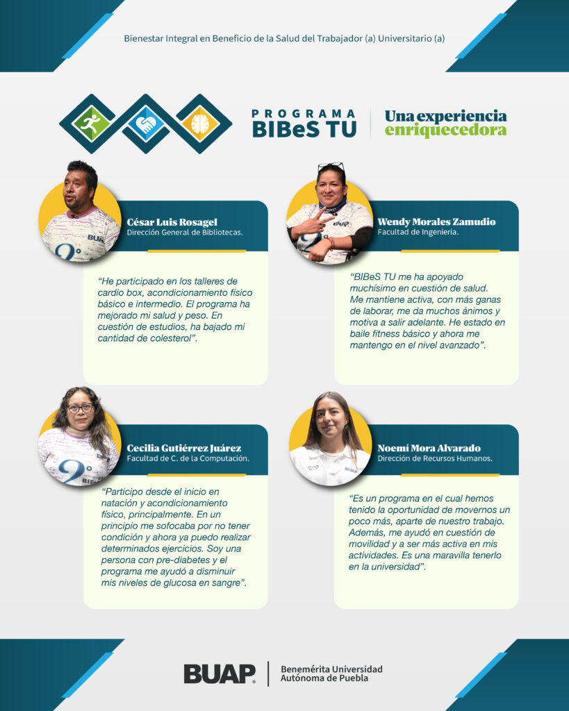 Más allá de la actividad física, BIBeS TU brinda salud