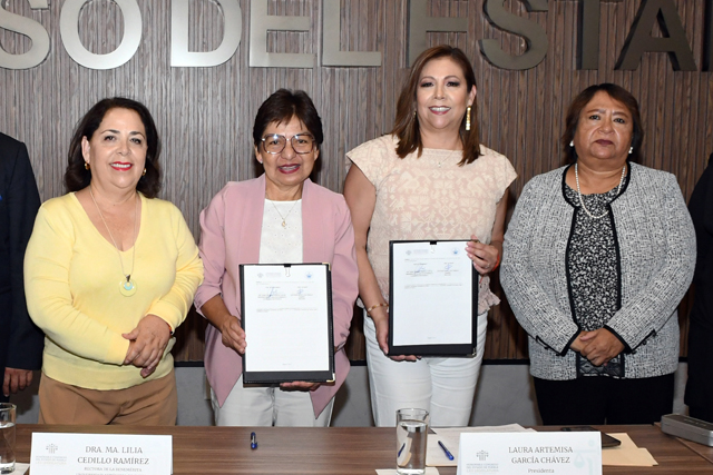 BUAP y Congreso del Estado de Puebla firman colaboración