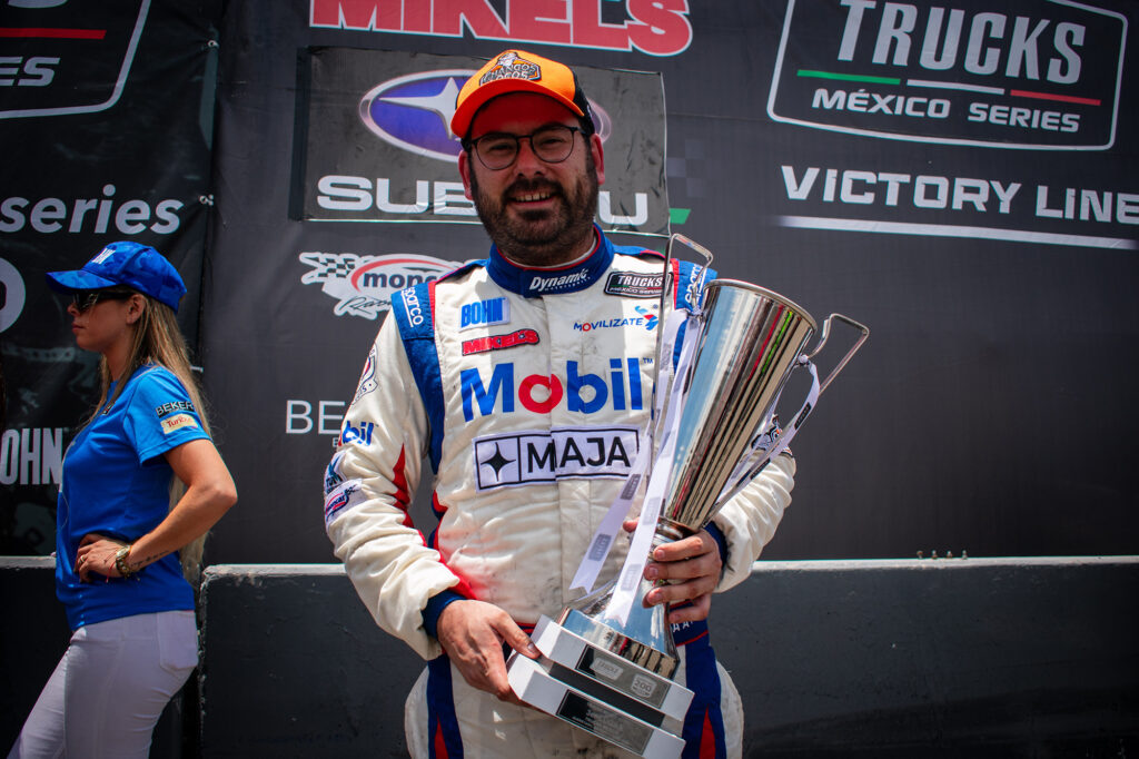 Roberto “Bob” Espinosa, regresó al podio de Trucks México Series en Querétaro