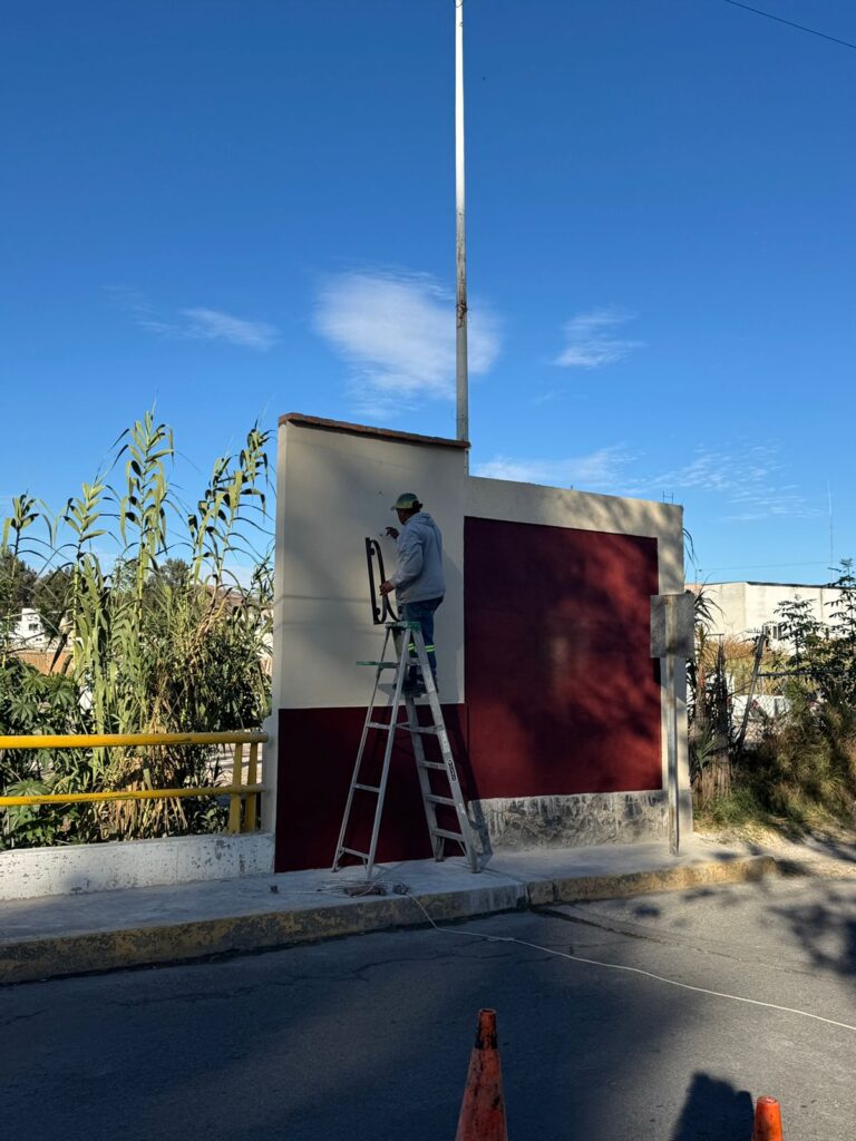 En Atlixco, Ariadna Ayala rehabilita espacios públicos