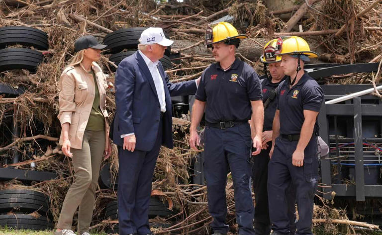 Trump visita Texas a una semana de las inundaciones; catástrofe dejó al menos 120 muertos