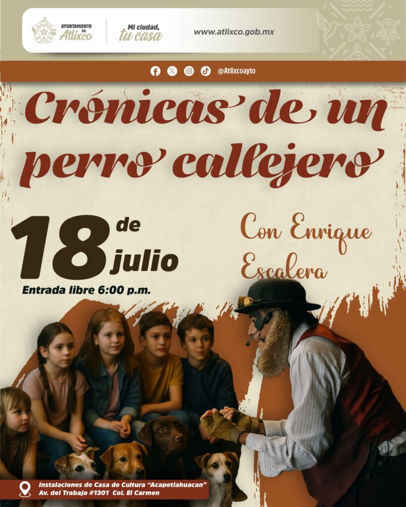 En Atlixco, Ariadna Ayala, presidenta municipal, promueve el respeto por todas las formas de vida a través del arte y la cultura