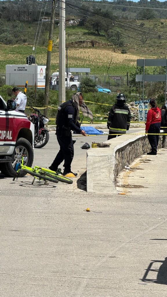 Murió joven motociclista en Ciudad Serdán