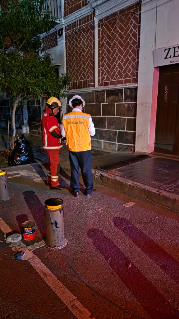 Corto circuito deja sin luz algunas calles del barrio El Carmen