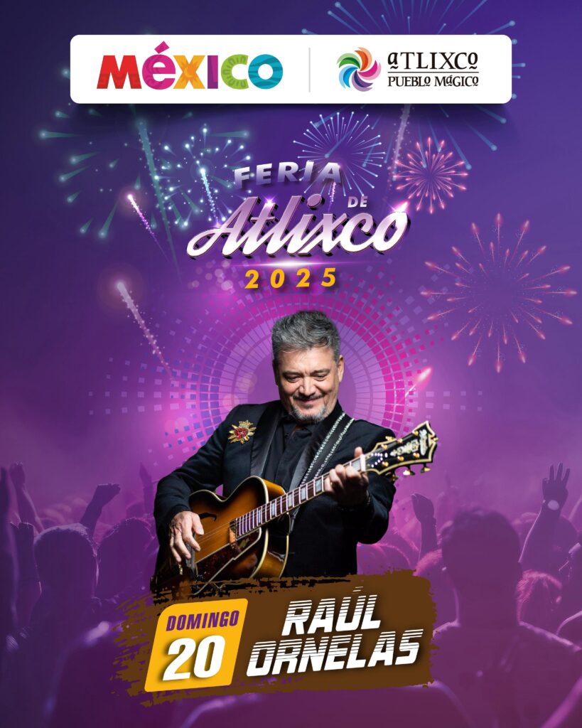 Video: Raúl Ornelas, confirmado para la feria Atlixco 2025