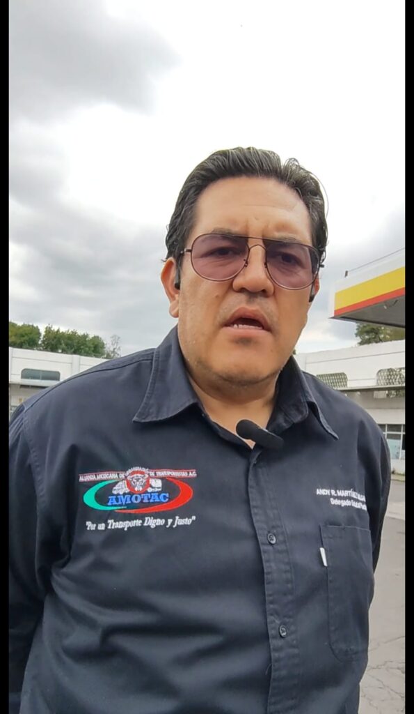 Video: Transportistas están entre dos fuegos con el crimen organizado y la corrupción de autoridades, acusó Martínez Delgadillo