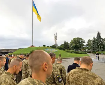 Gris celebración en Ucrania; 34 años de independencia