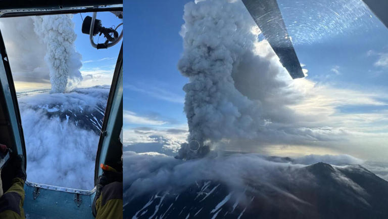 7 volcanes se activan tras el sismo en Rusia