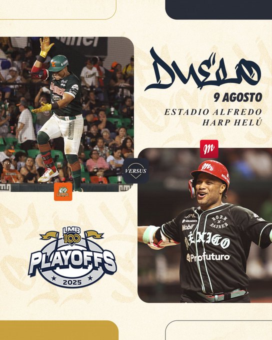 Así se jugará el Primer Playoff de la Liga Mexicana de Beisbol 2025