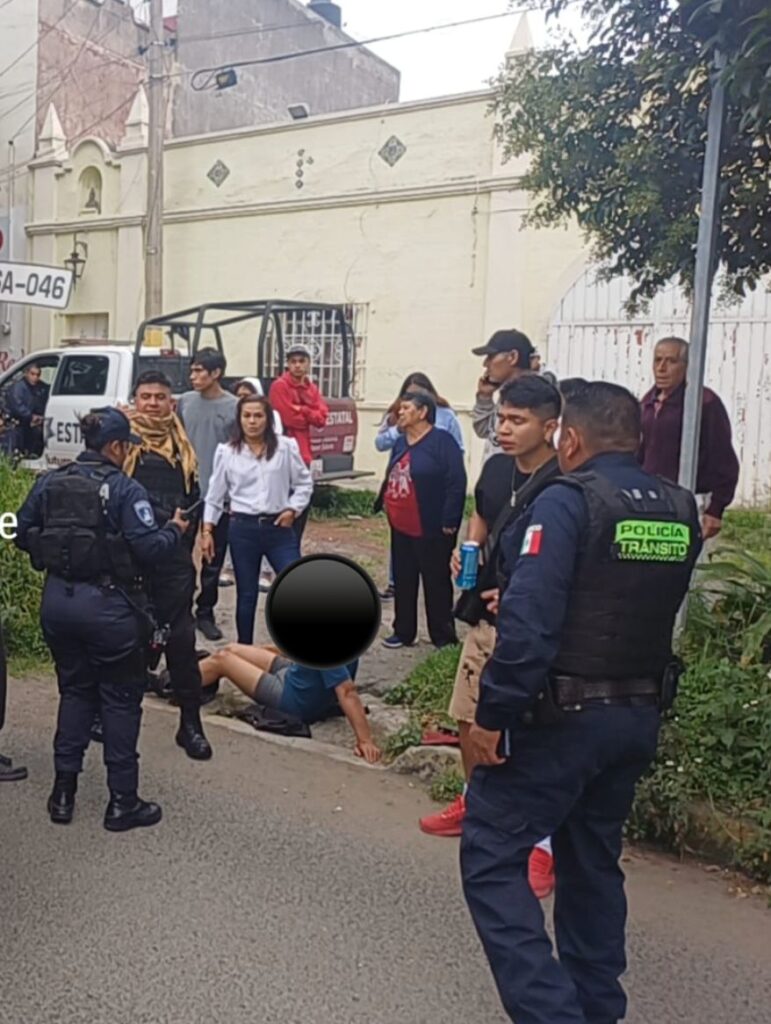 De 15 años, el mozalbete que presuntamente atacó a una mujer en la colonia Santa María antes de que lo atropellaran