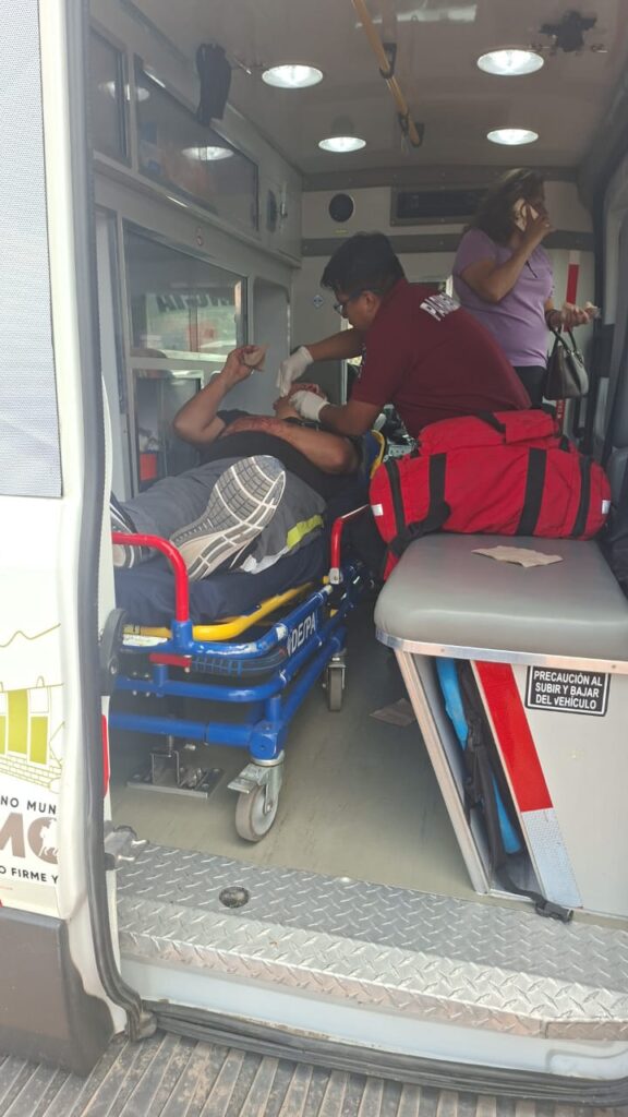 Riña en partido de fútbol deja un lesionado en Chachapa, Amozoc