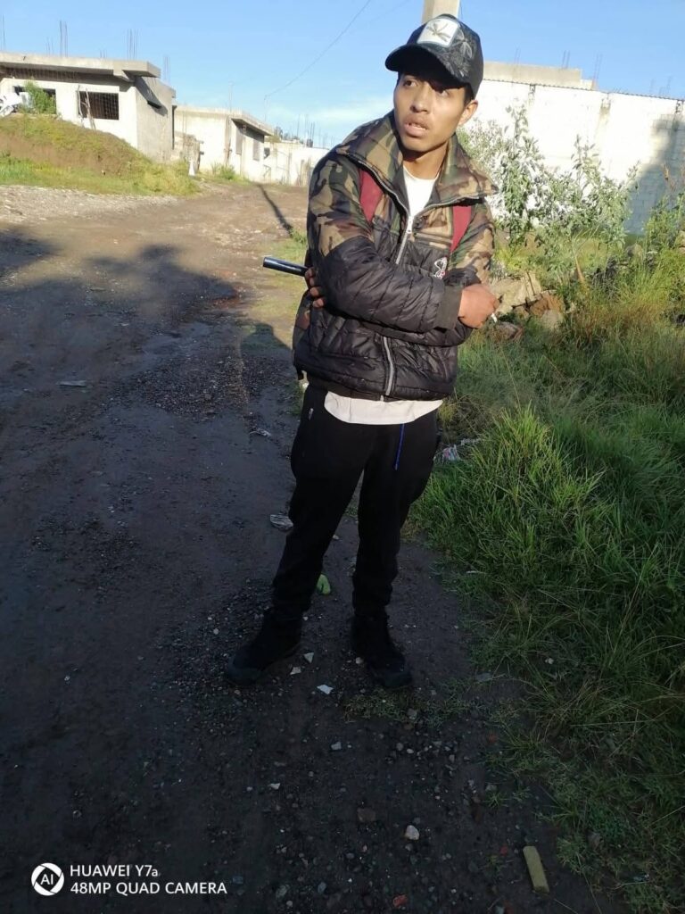 Vecinos atrapan a supuesto ratero en Chachapa, Amozoc