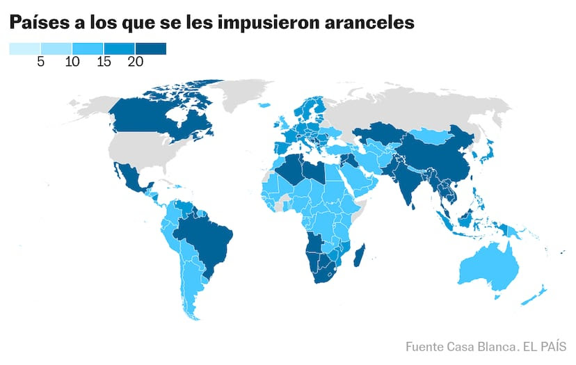 Estos serán los aranceles de Trump para América