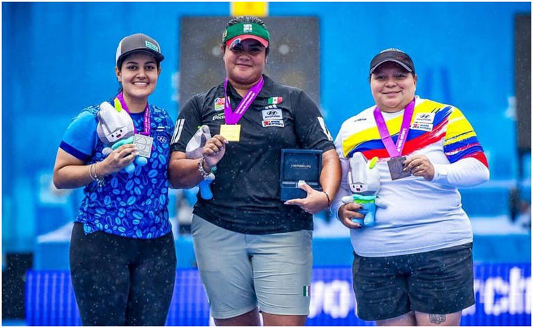 Andrea Becerra hace historia al ganar medalla de oro individual en el Mundial de Tiro con Arco Gwangju 2025
