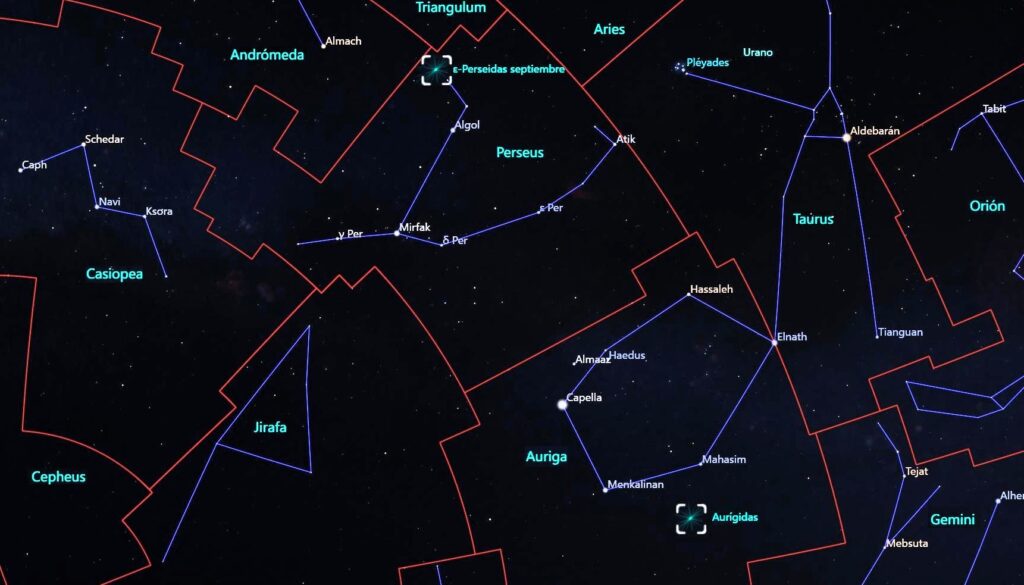 Eventos astronómicos del mes de septiembre de 2025