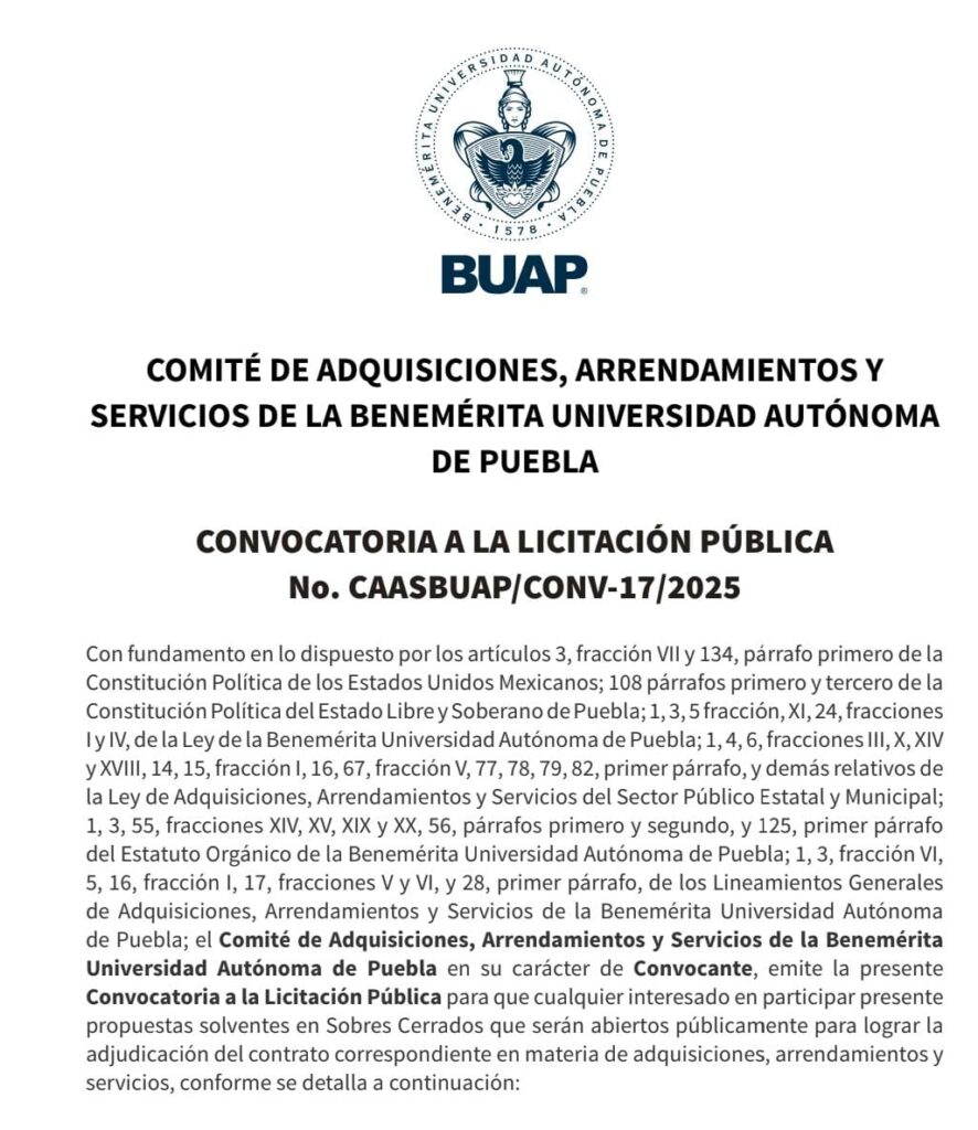 BUAP lanza convocatoria de sistemas fotovoltaicos en techos y estructuras metálicas