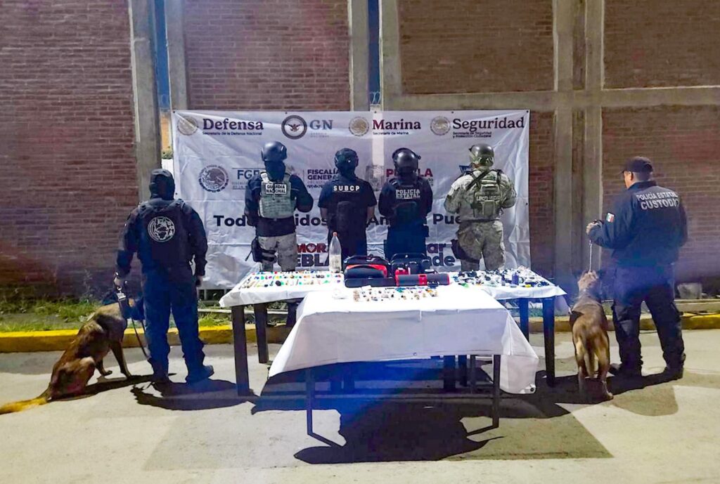 Realizan operativo en el penal de Puebla capital 