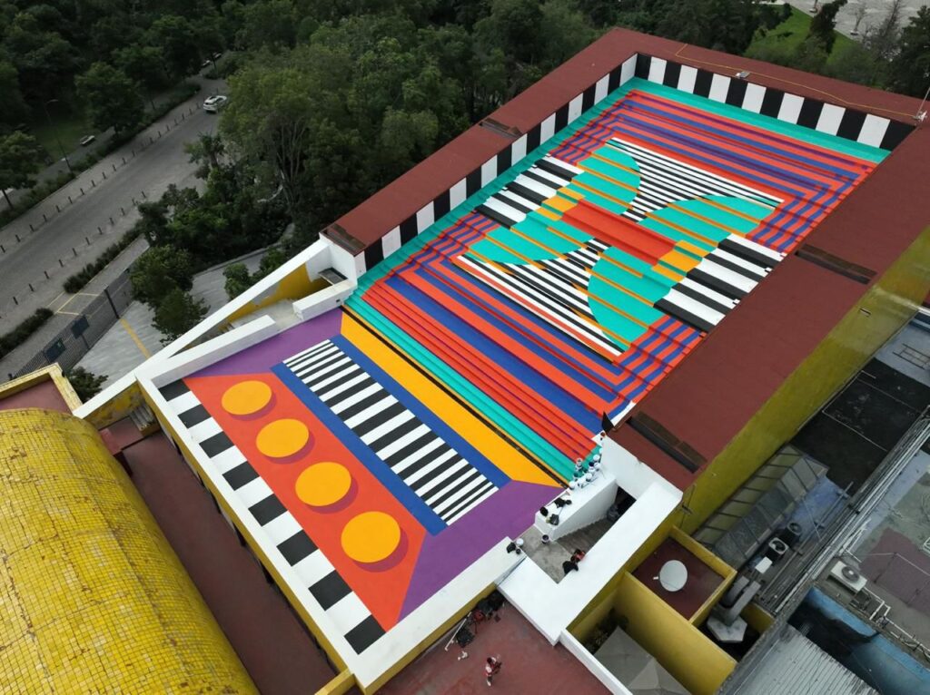 Papalote se viste de magia y color con la genialidad de Camille Walala