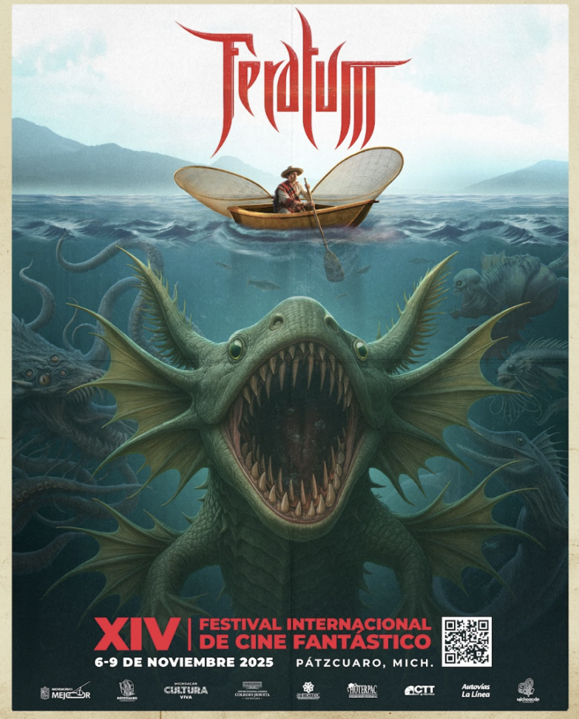 FERATUM 2025 revela su cartel e imagen oficial: monstruos marinos toman Pátzcuaro