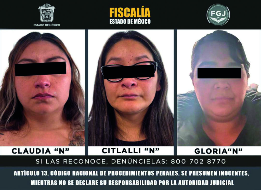FGJEM aprehende a 5 personas por fallecimiento de 7 recién nacidos en Toluca
