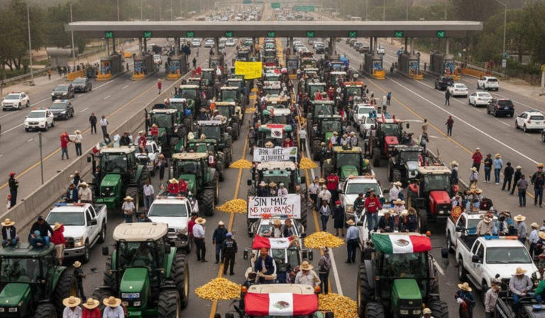 Paro nacional de agricultores hoy 27 de octubre: horarios y carreteras bloqueadas