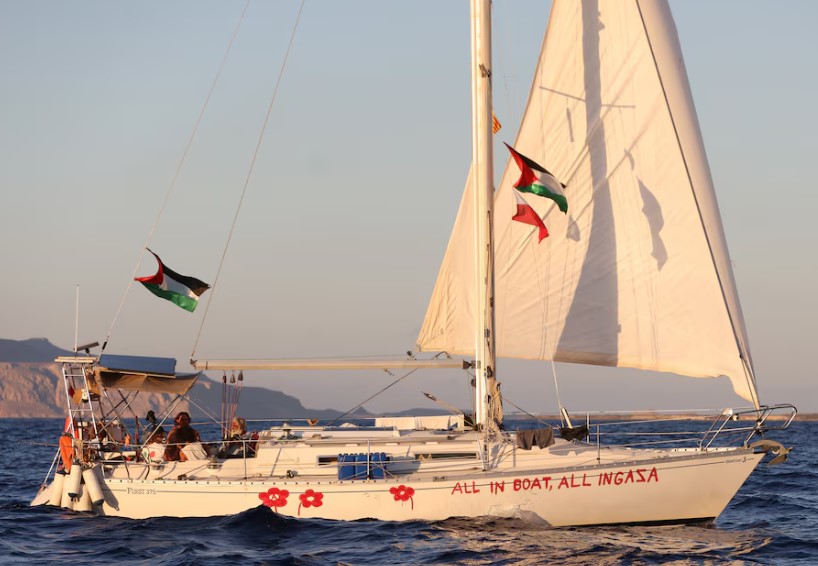 Embajada de Israel aclara situación de mexicanos que viajaban en flotilla a Gaza