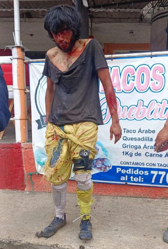 Vecinos de Huauchinango golpearon a sujeto que invadió una casa