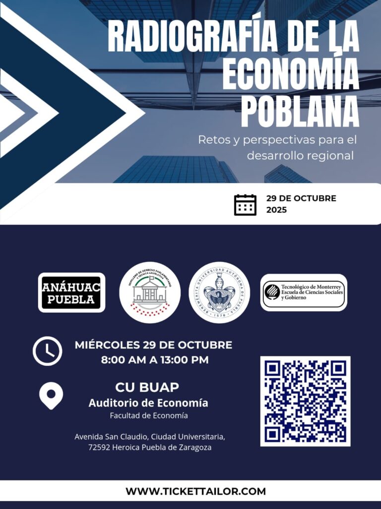 BUAP realizará la ‘Radiografía de la Economía Poblana” el 29 de este mes