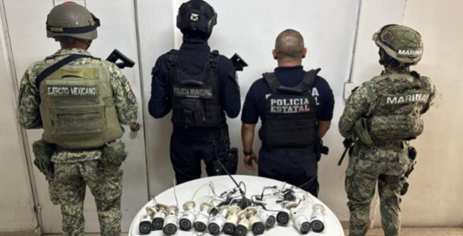 Retiran 17 cámaras ilegales en Amozoc