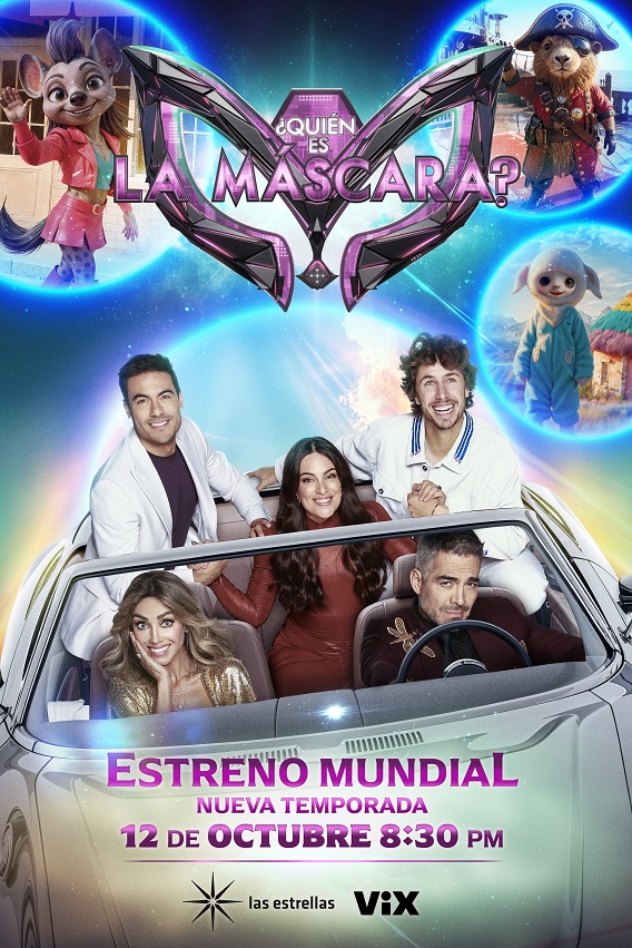 “¿Quién es la Máscara?” en su edición 2025 de México se estrena este domingo 12 de octubre por “Las Estrellas” a las 20:30 horas