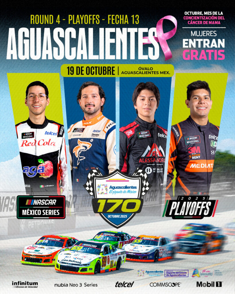 NASCAR México Series llega a Aguascalientes para definir a los finalistas del campeonato