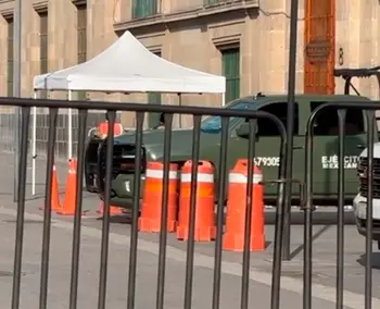 Gabinete de seguridad se reúne en Palacio Nacional con la presidenta Sheinbaum