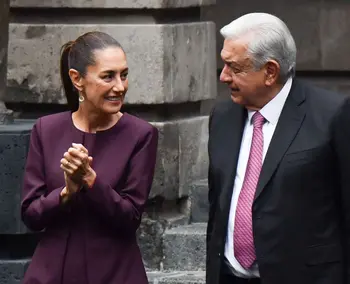 Contenta, Sheinbaum con respaldo de López Obrador