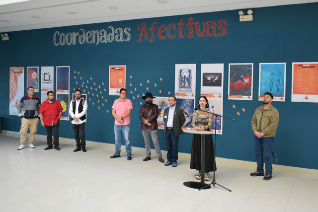 Se inaugura la exposición “Artistas Naranjas” en la Biblioteca Central Universitaria
